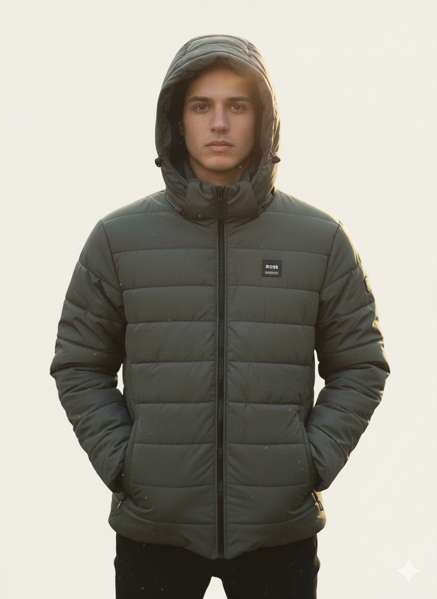 تصميم 3 جاكيت هوغو بوس زيتي - الصورة 1